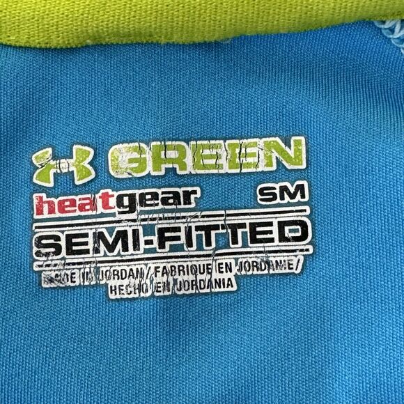 Under Armour Small Semi-Fitted Top Heat Gear Round Neck Stretch Quick Dry Womens - Picture 8 of 10